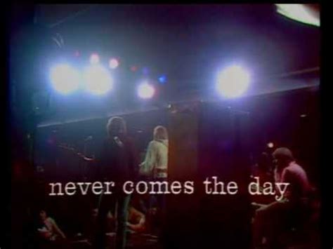 sunshine never comes|The Day That Never Comes .